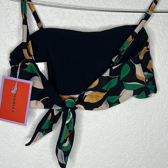 La DoubleJ 3-Way Bandeau Bikini Top Large Orchard - Picture 4 of 11